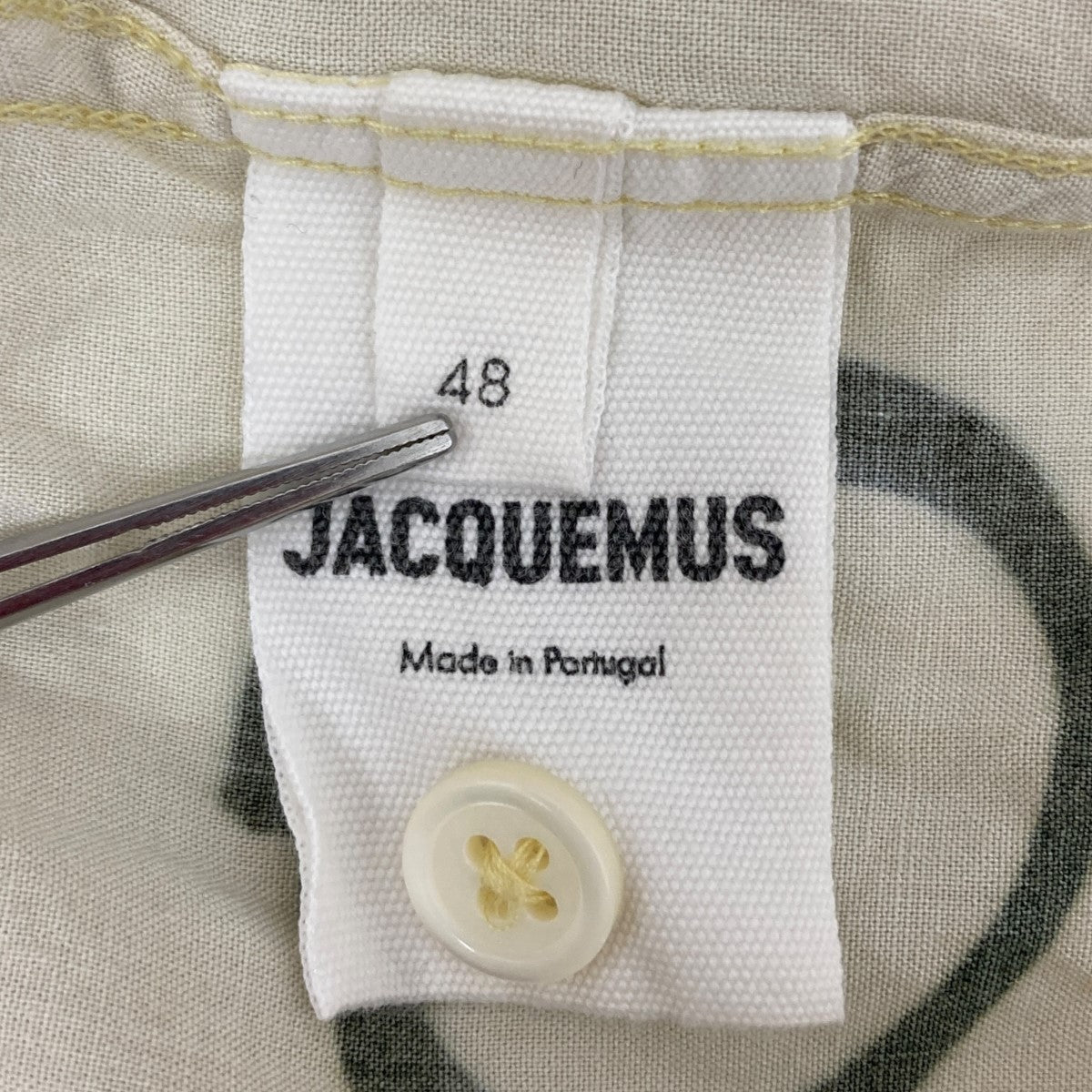 JACQUEMUS パターン半袖シャツ 古着・中古-6枚目のアイテム画像