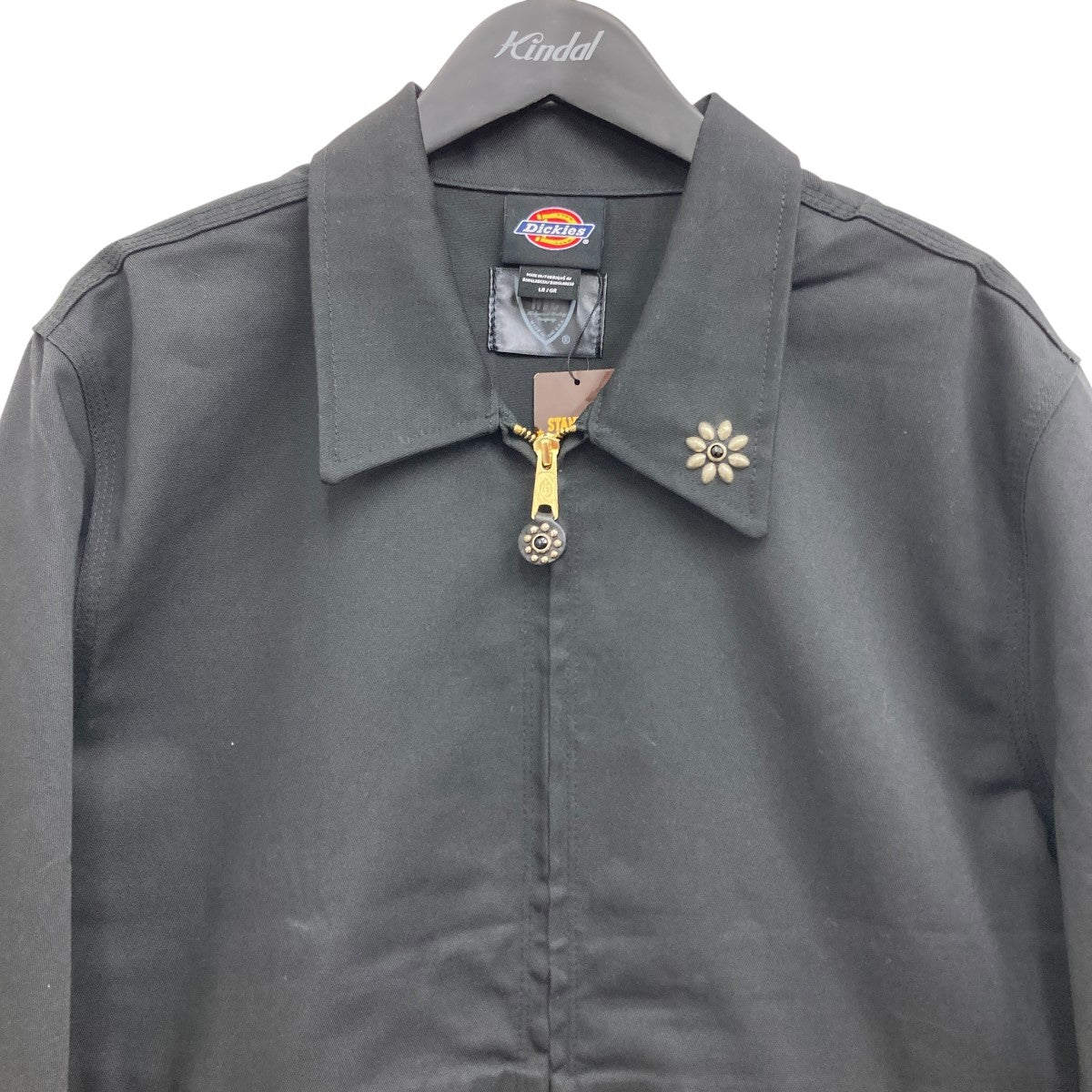 HTC×Dickies スタッズジャケット DJT75BLK ブラック サイズ l