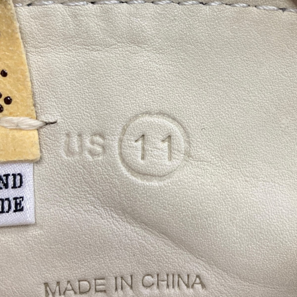 VISVIM SKAGWAY HI G．PATTEN ユーズド加工厚底ハイカットスニーカー 古着・中古-6枚目のアイテム画像