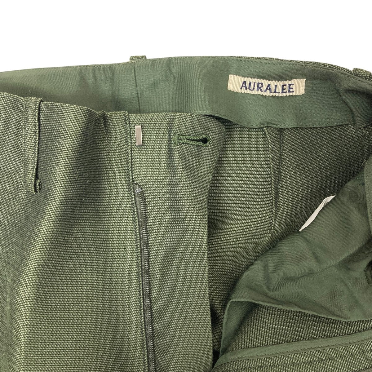 AURALEE(オーラリー) 21SS コットンシルクパンツ A21SP02SK