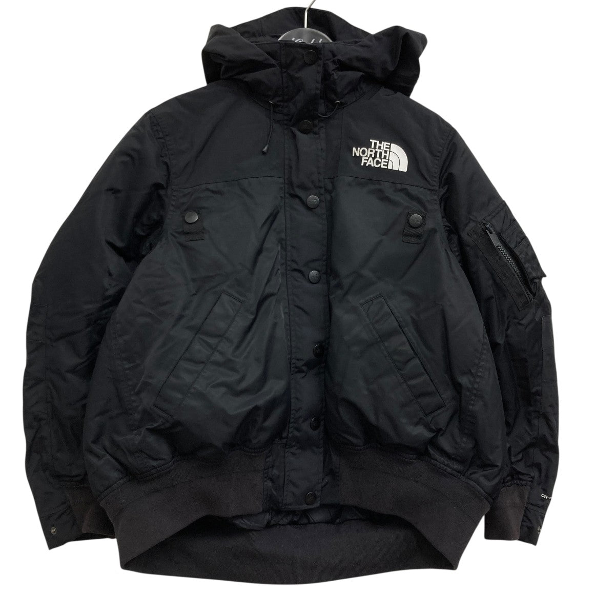 sacai美品ブラックダウンジャケット/サイズ2 THE NORTH FACE×sacai ダウンジャケット NF0A3L7W ブラック