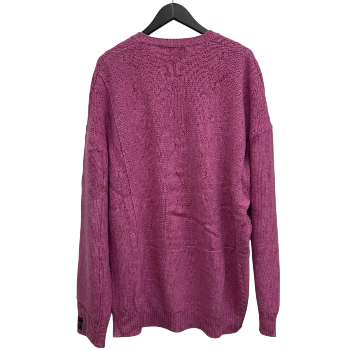 RAF SIMONS(ラフシモンズ) オーバーサイズニット ピンク サイズ 1