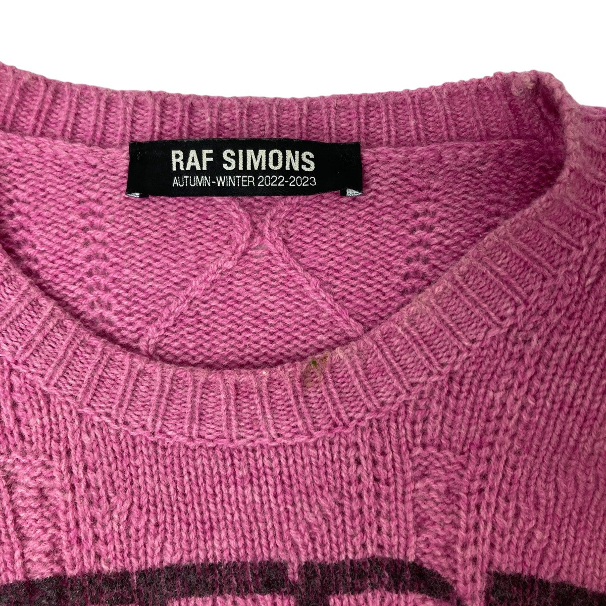 RAF Simons Archive Redux 16AW オーバーサイズニット RAF Simons Archive Redux 16AW オーバーサイズニット RAF Simons