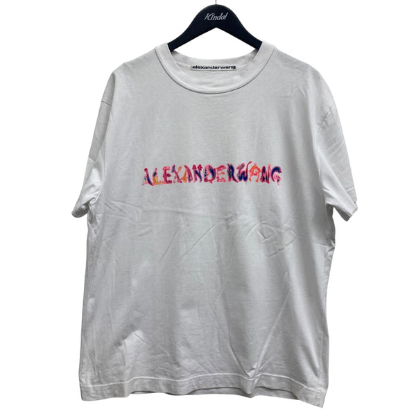 ALEXANDER WANG(アレキサンダーワン) プリントTシャツ ホワイト サイズ