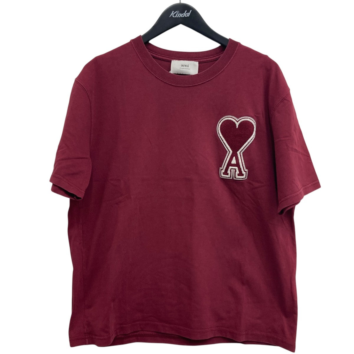 AMI PARIS(アミパリス) エンブロイダリーTシャツ E22SPETUTS002