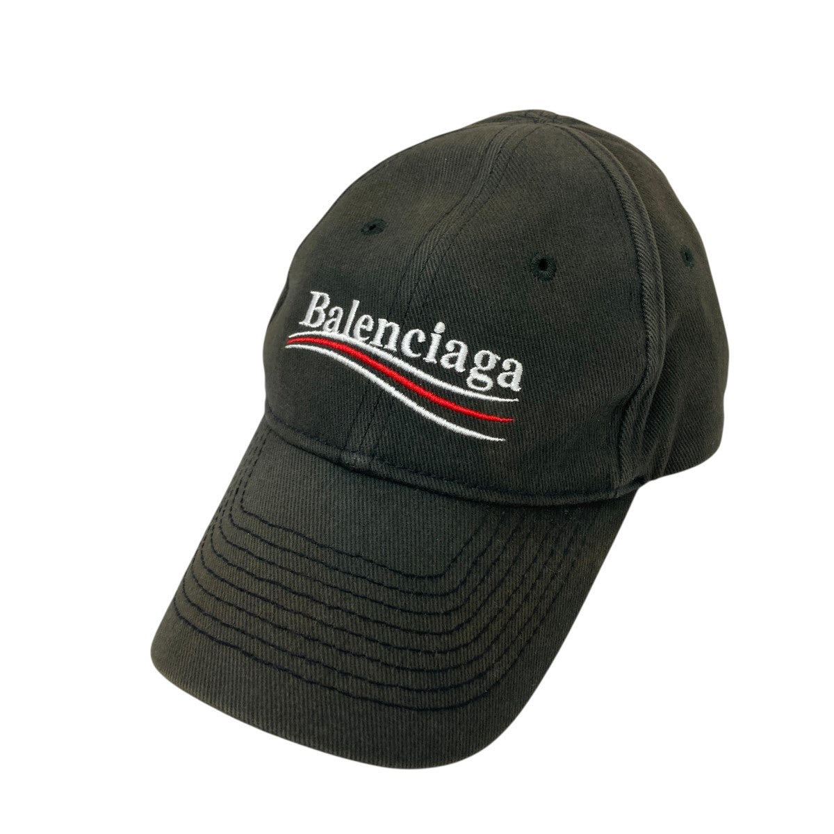 BALENCIAGA バレンシアガ ロゴ Political キャンペーン フーディ BALENCIAGA】POLITICAL CAMPAIGN C-SHAPE PUFFER ロゴ