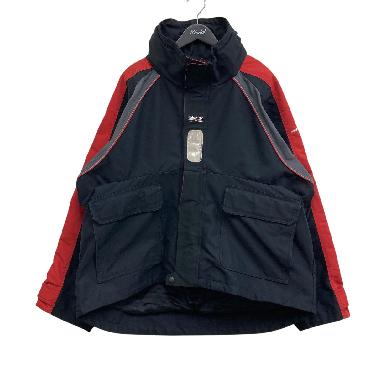 balenciaga sporty b フード付き　トラックジャケット BALENCIAGA(バレンシアガ) スポーティBトラックジャケット