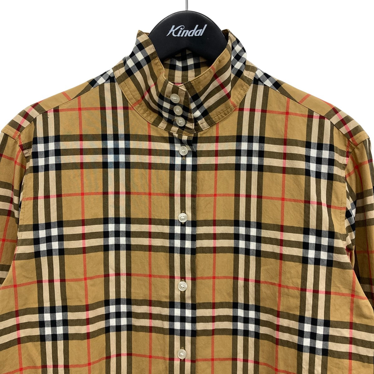 BURBERRY(バーバリー) チェックシャツ 8002171 ブラウン サイズ