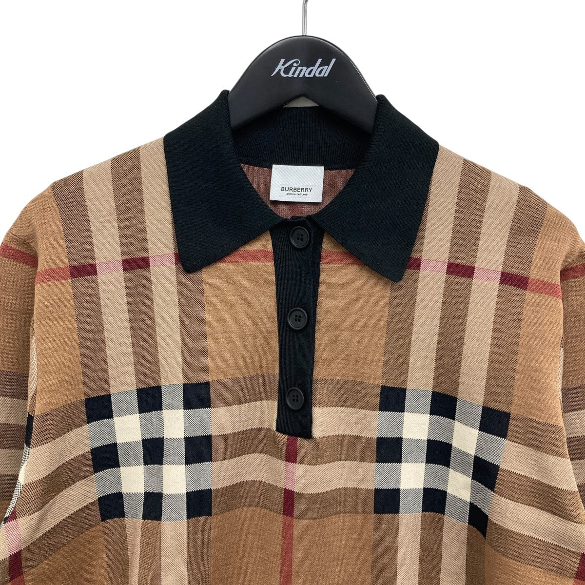 BURBERRY(バーバリー) シルクブレンドポロシャツ 8043410