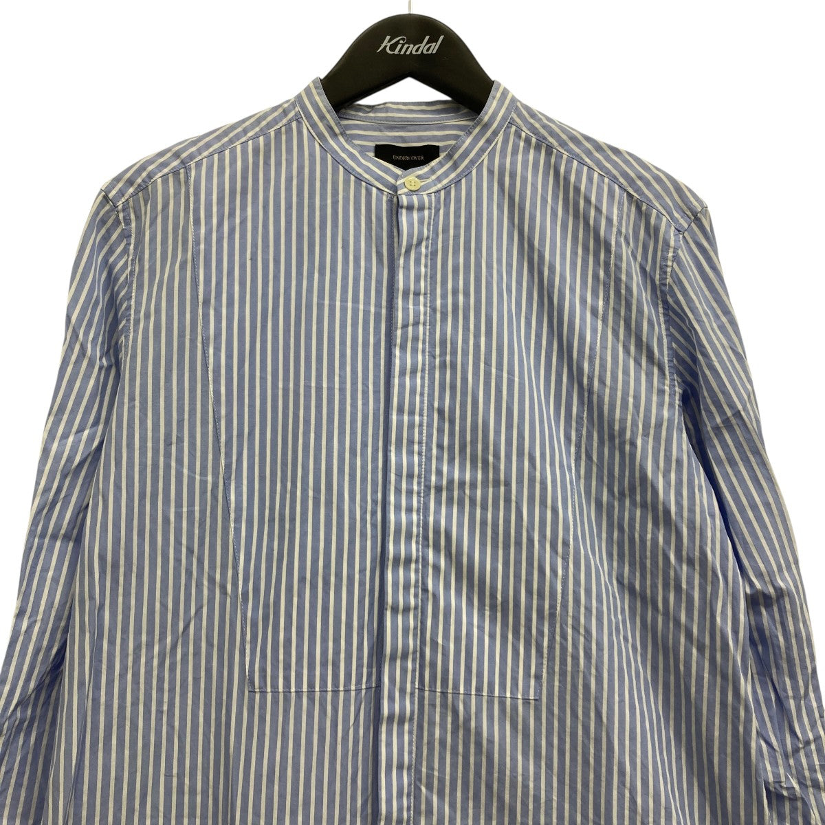 UNDERCOVERISM バックプリントドッキングBDシャツ 2 M ネイビー UNDERCOVERISM（アンダーカバイズム）Tシャツ・カットソー 青