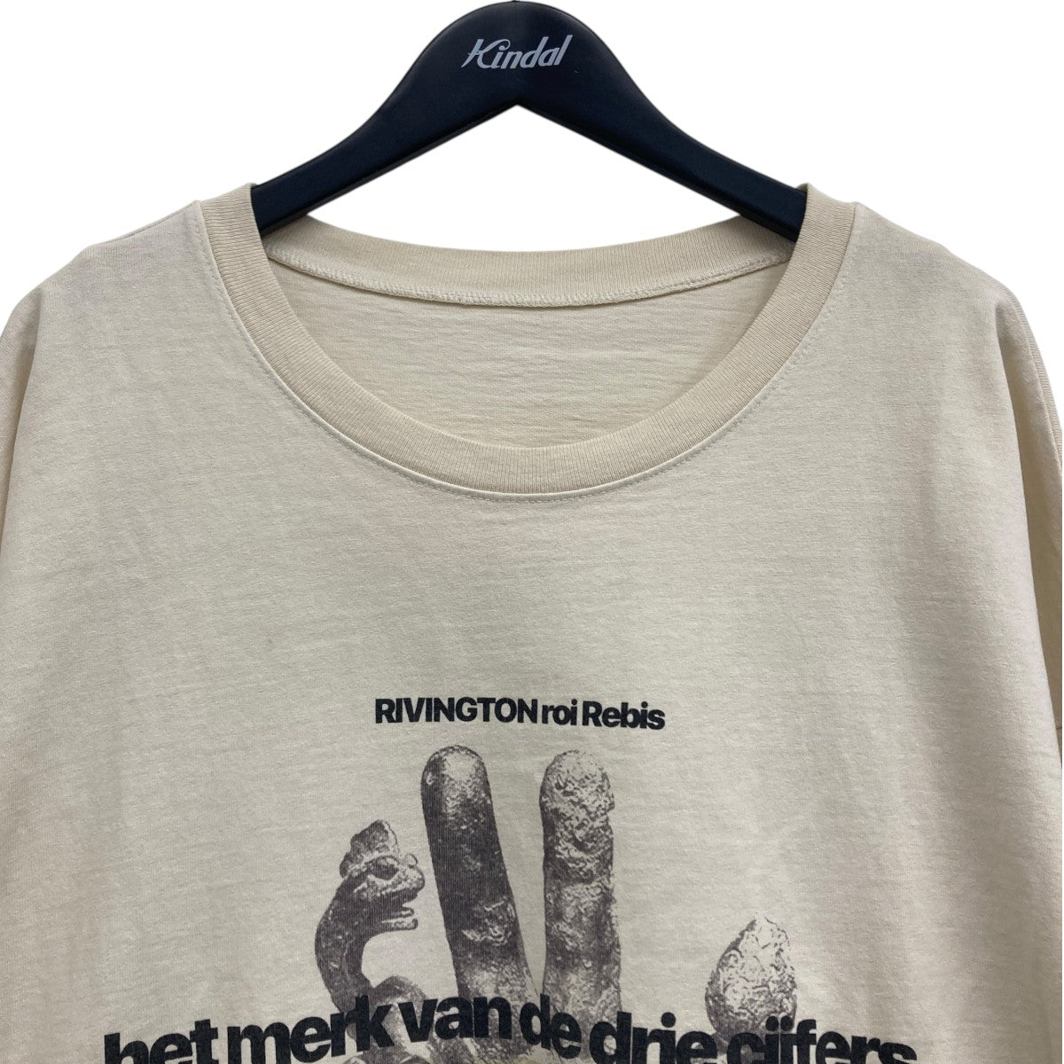 RRR(リヴィントンロイレビス) ロングスリーブTシャツ ベージュ