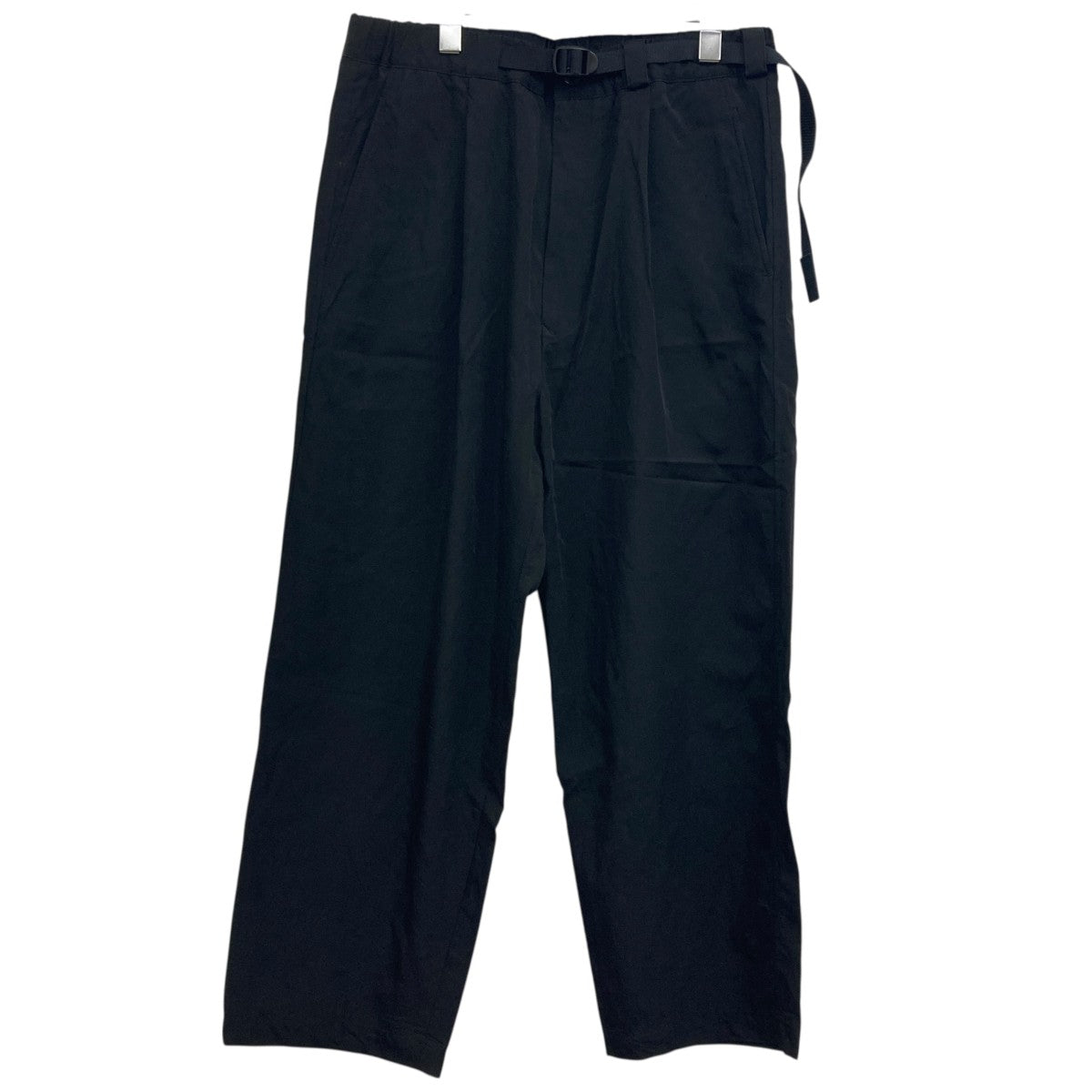 MiuMiu ハウンドストウス バージンウール ショーツ クラシック UJOH(ウジョー) TAPE-BELT 1 TUCK PNT タックワイドパンツ M742