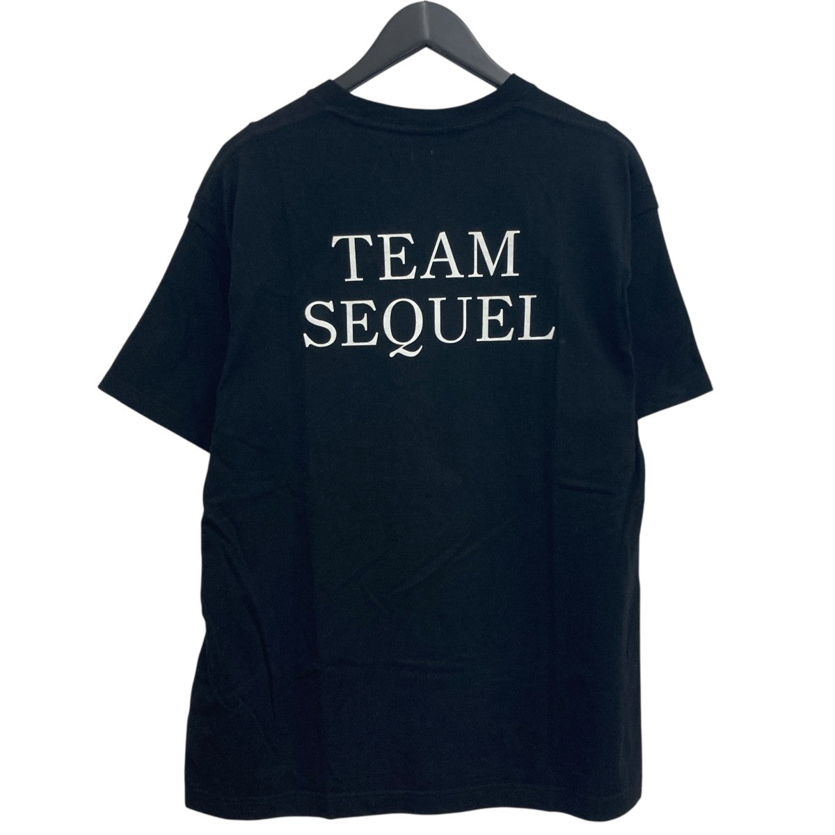 SEQUEL(シークエル) プリントTシャツ SQ-23AW-ST-10 ブラック