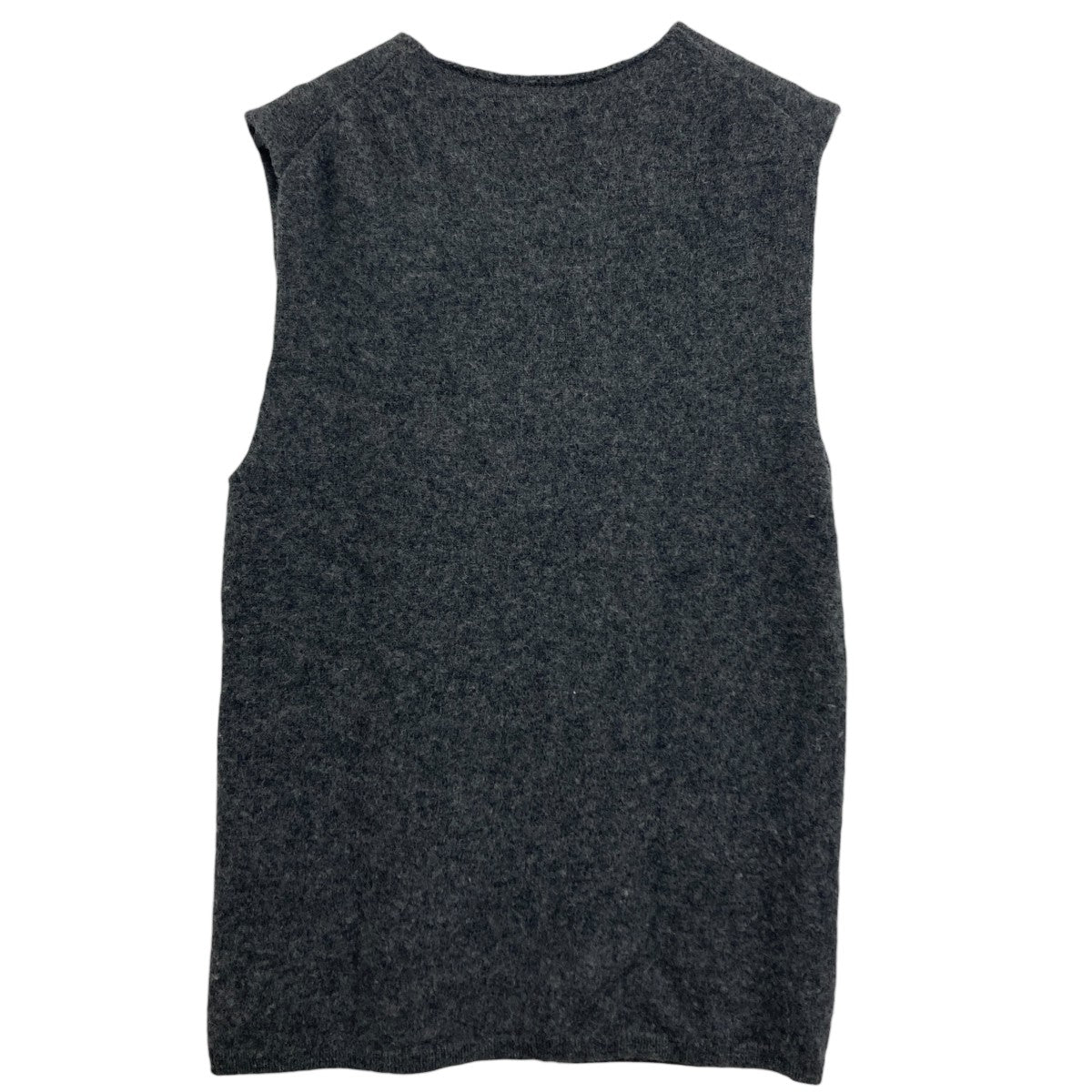 COMME des GARÇONS グレー ニットベスト COMME des GARCONS SHIRT(コムデギャルソンシャツ) ニットベスト