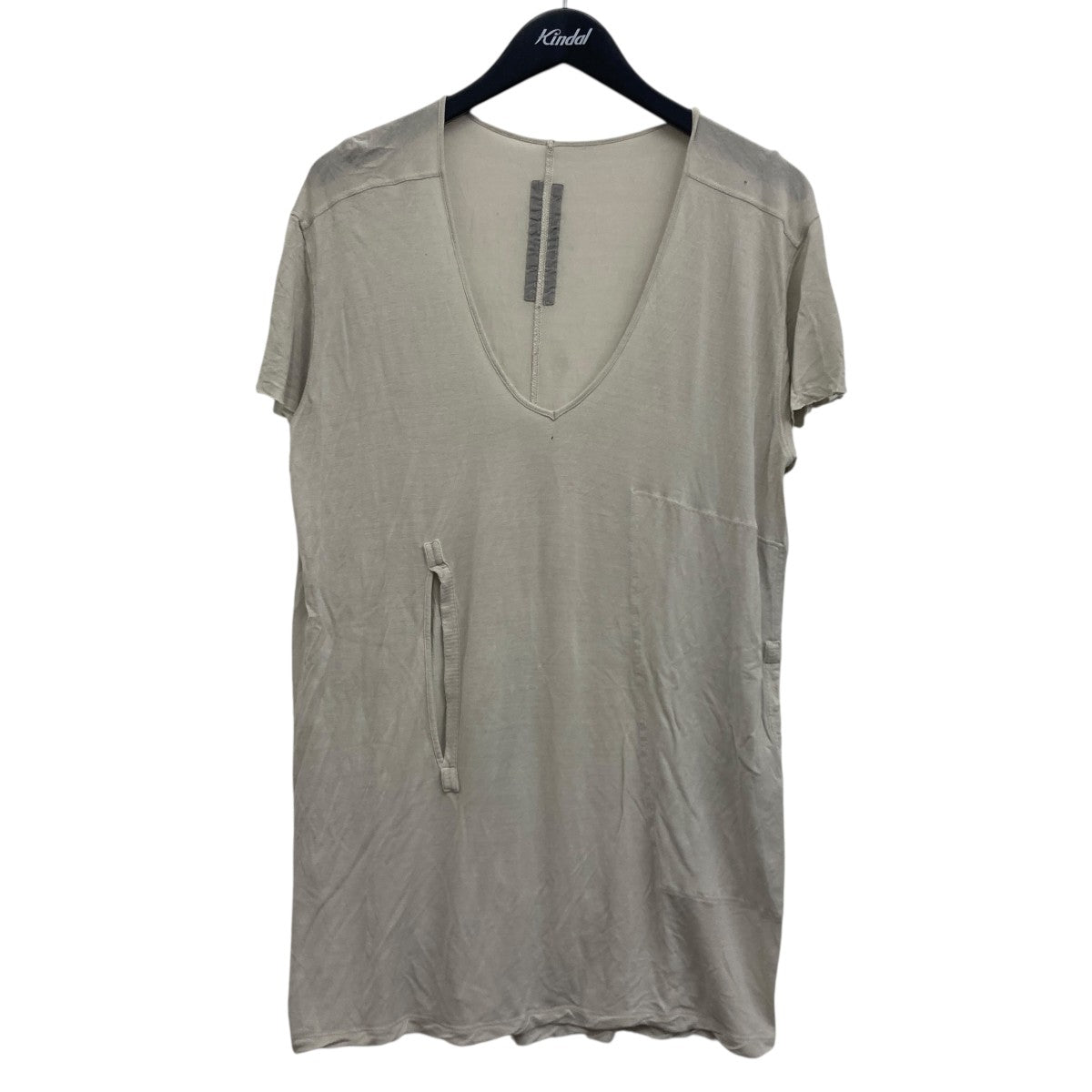 RICK OWENS(リックオウエンス) カットソー RP20S1207-JS グレー