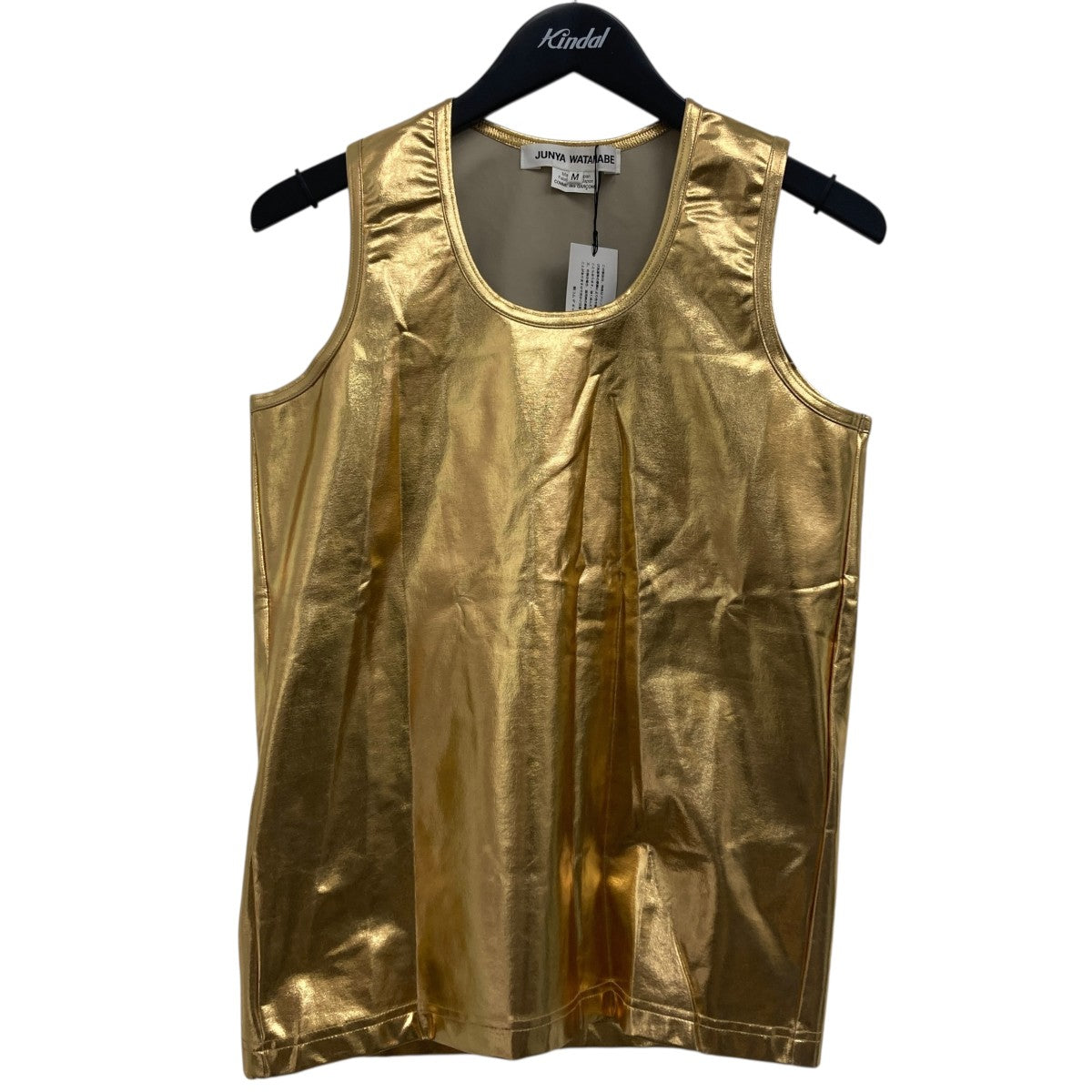 JUNYA WATANABE CDG Goldtone Top 古着・中古-1枚目のアイテム画像
