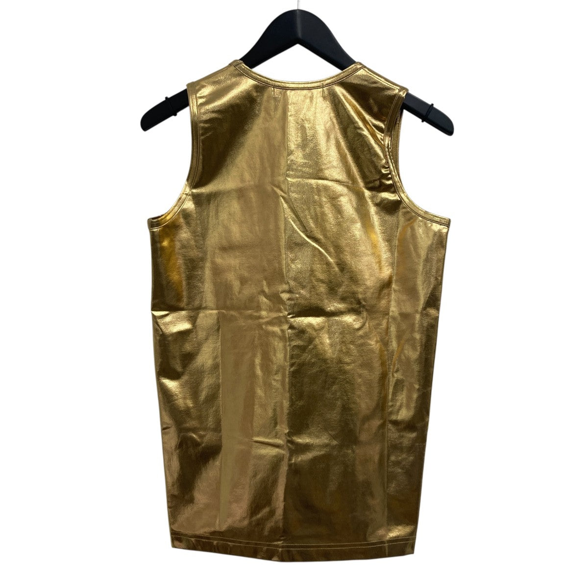 JUNYA WATANABE CDG Goldtone Top 古着・中古-2枚目のアイテム画像