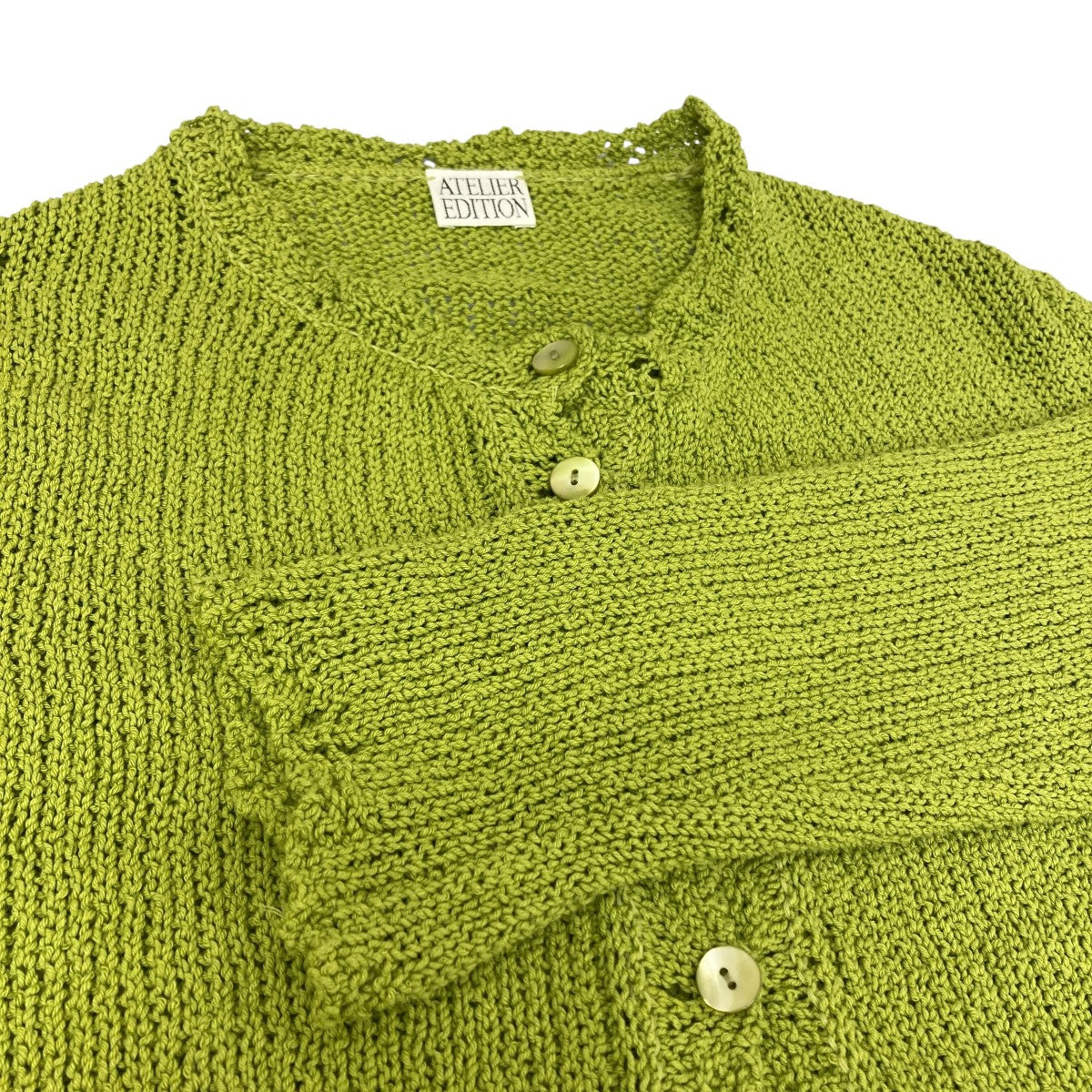 ATELIER EDITION(アトリエエディション) Cotton Roving Knit