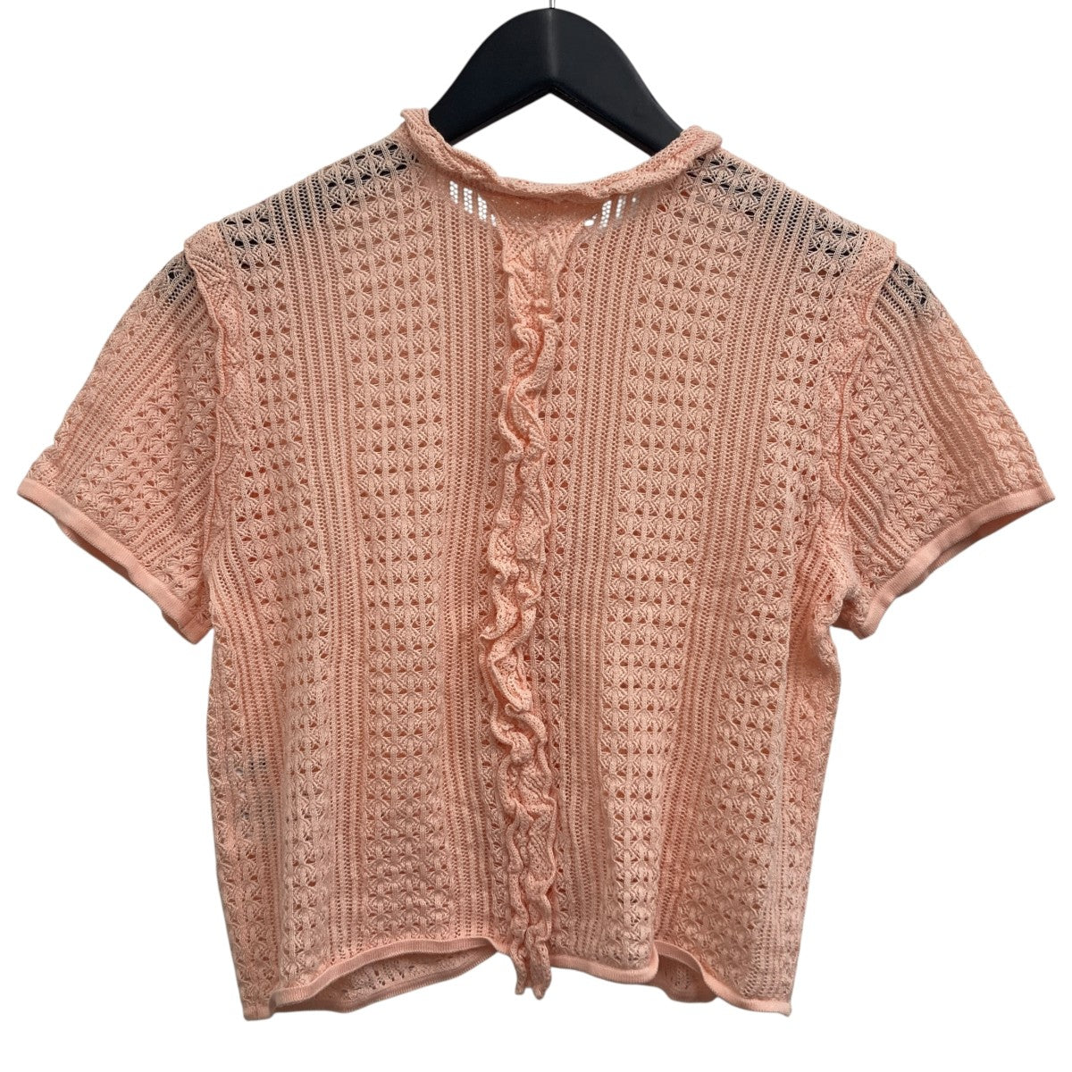 MYNE 2WAY CROCHET KNIT ニットカーディガン 古着・中古-2枚目のアイテム画像