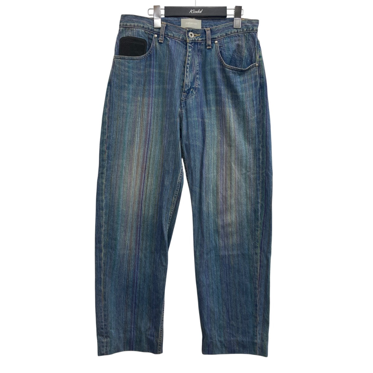 パンツ Paratrait rainbow noise denim PARATRAIT(パラトレイト) 24SS RAINBOW NOISE DENIM PANTS