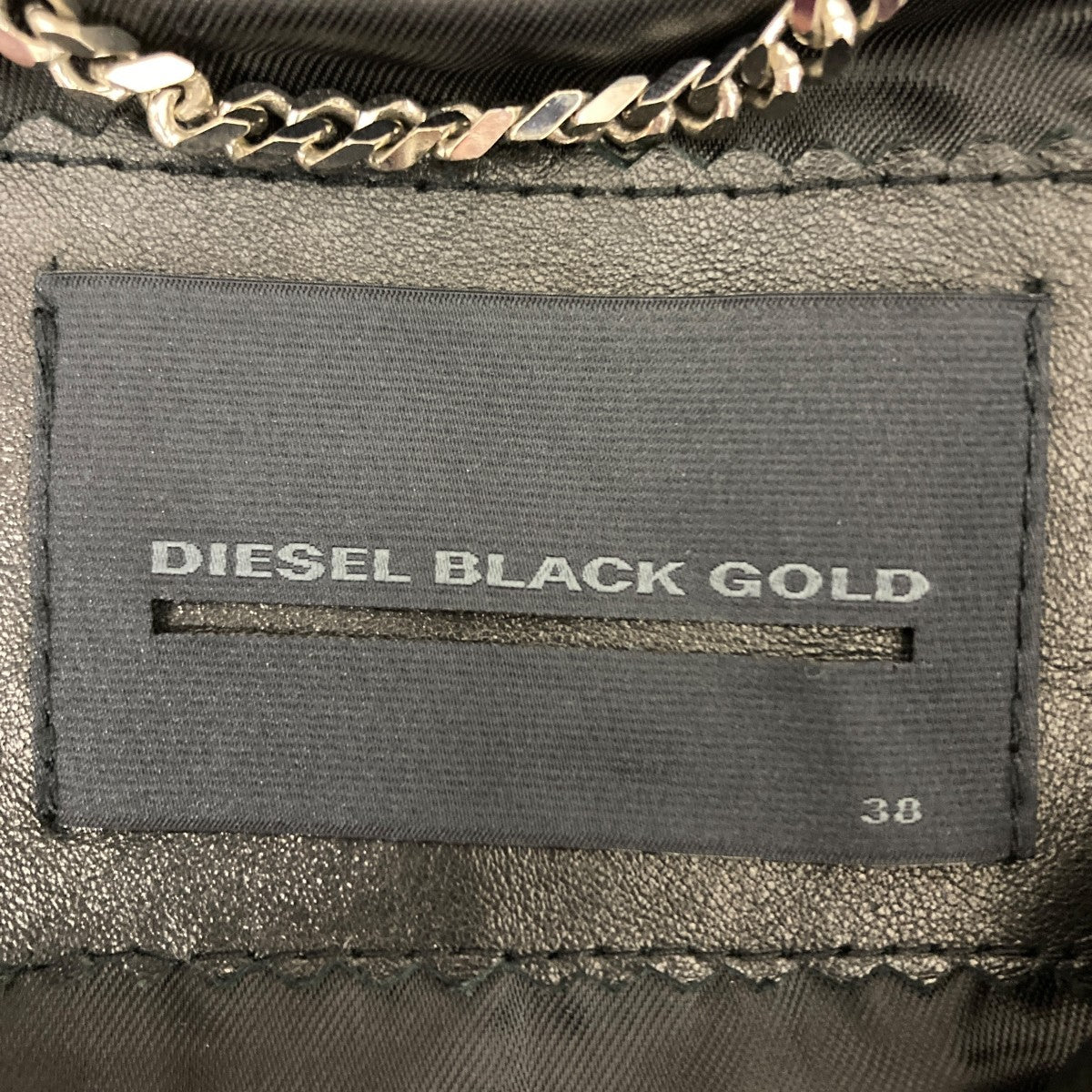 最終価格お値下げ不可★ディーゼルブラックゴールド　50 最終価格お値下げ不可☆ディーゼルブラックゴールド 50