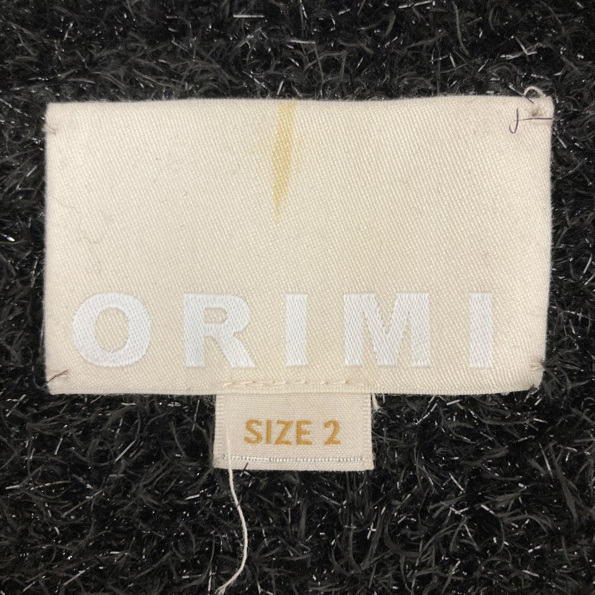 ORIMI SPARCLE CARDIGAN 25ss 完売品 ORIMI(オリミ) SPARCLE CARDIGAN ラメニットカーディガン S25502