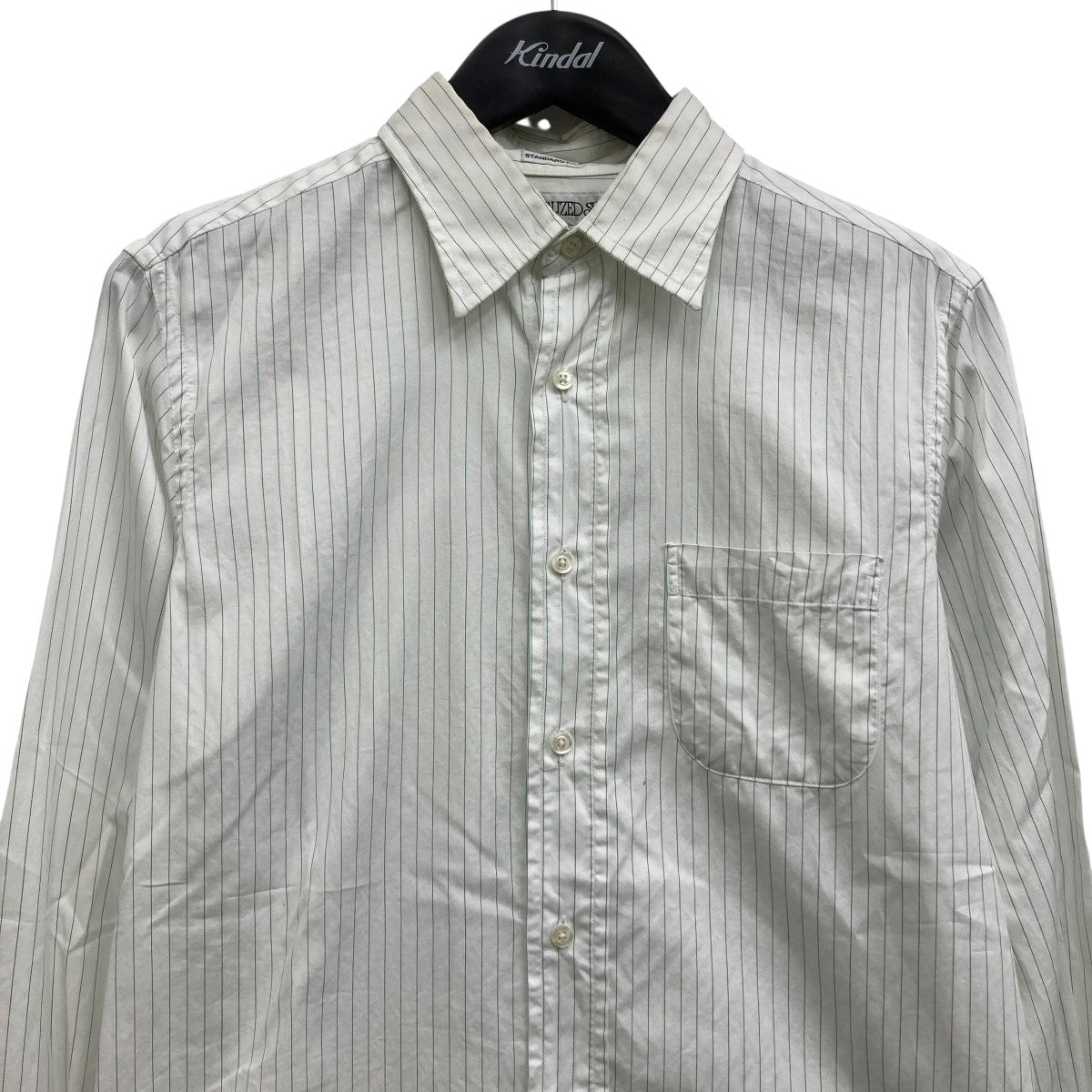 INDIVIDUALIZED SHIRTS ストライプシャツ 古着・中古-3枚目のアイテム画像