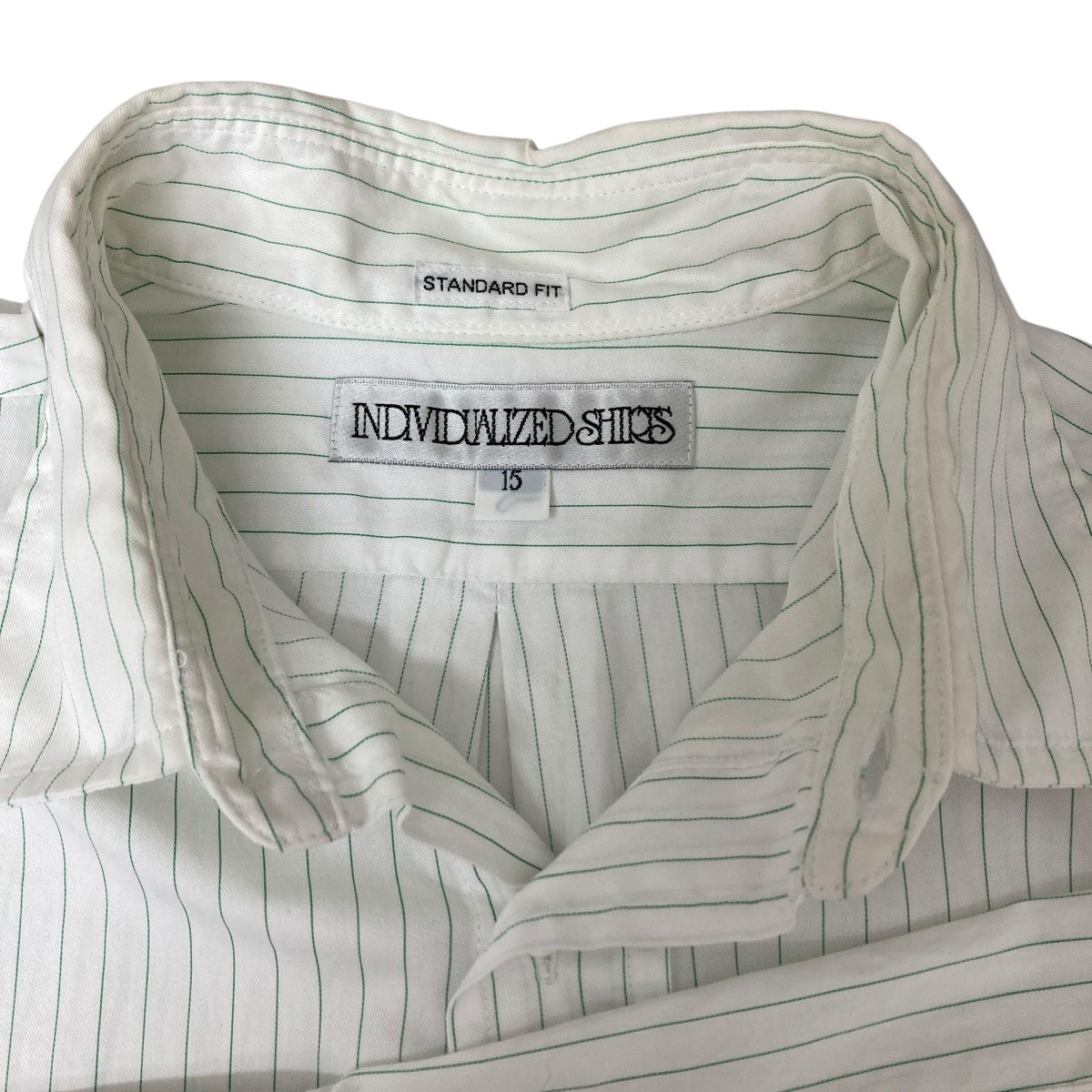 INDIVIDUALIZED SHIRTS ストライプシャツ 古着・中古-5枚目のアイテム画像