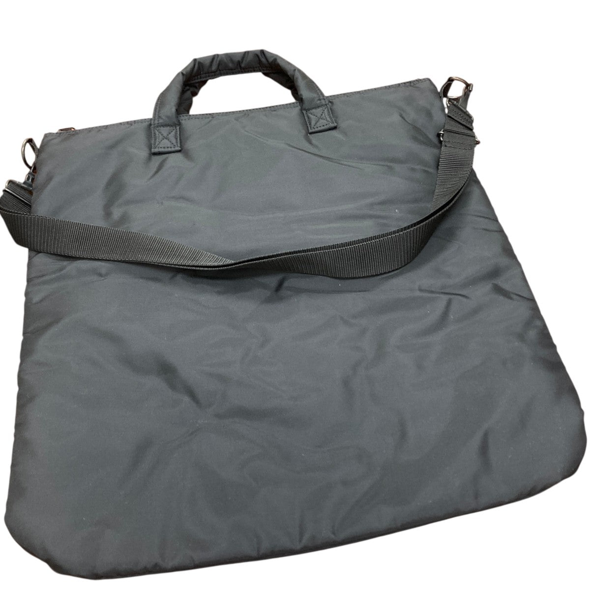 【極美品✨】COMME des GARCO ナイロン ハンドバッグ ブラック 210.jpg