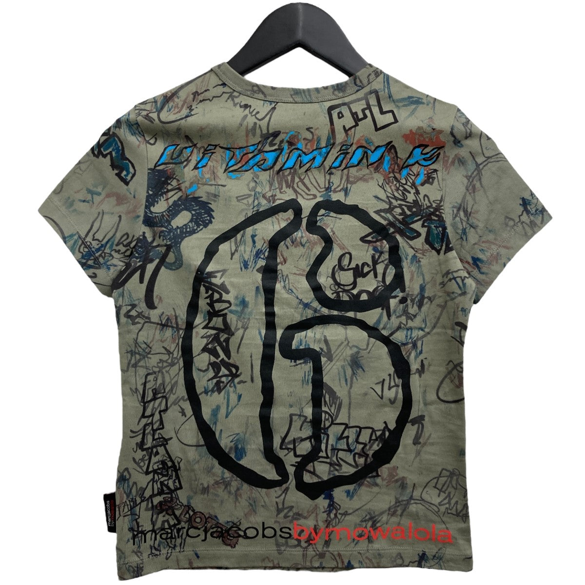 MARC JACOBS×MOWALOLA Shrunken Tee プリントTシャツ