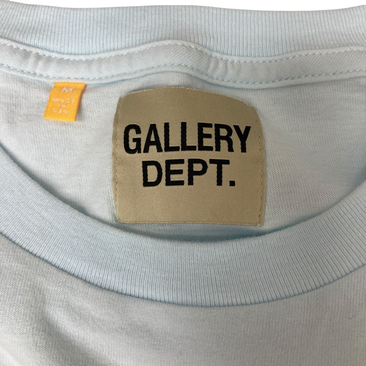 GALLERY DEPT(ギャラリー デプト) プリントTシャツ ブルー