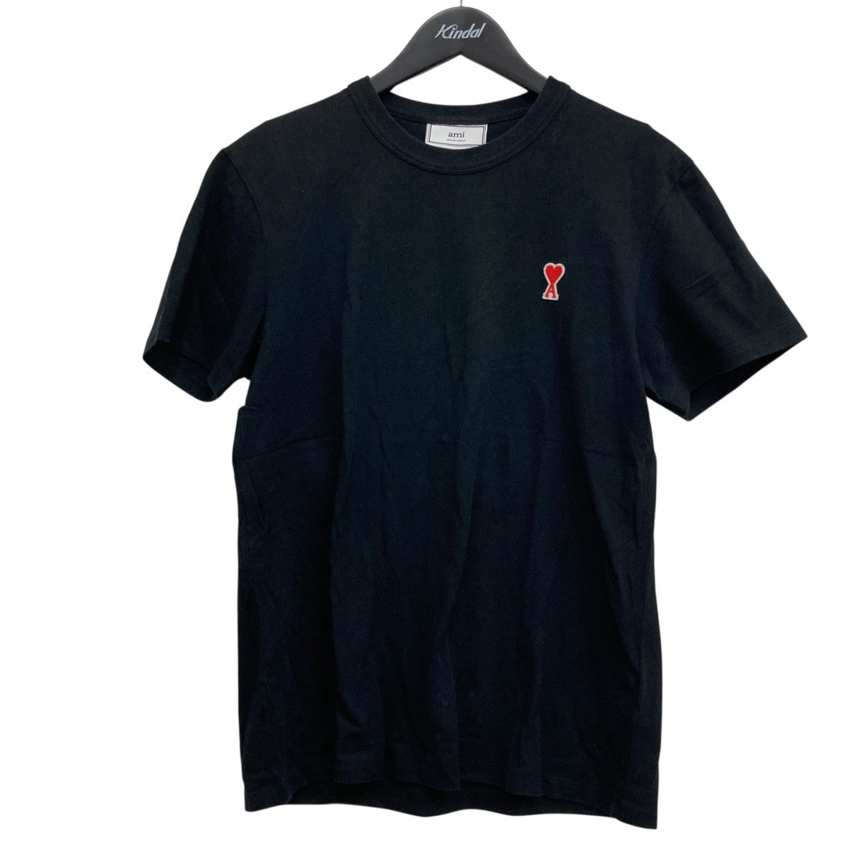AMI PARIS(アミパリス) ハートロゴTシャツ ブラック サイズ S