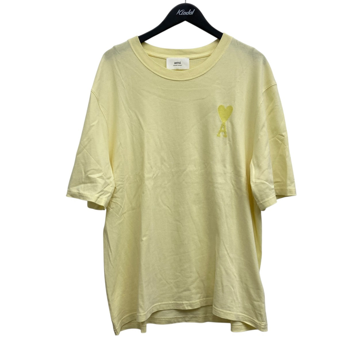 AMI PARIS ハートロゴTシャツ 古着・中古-1枚目のアイテム画像