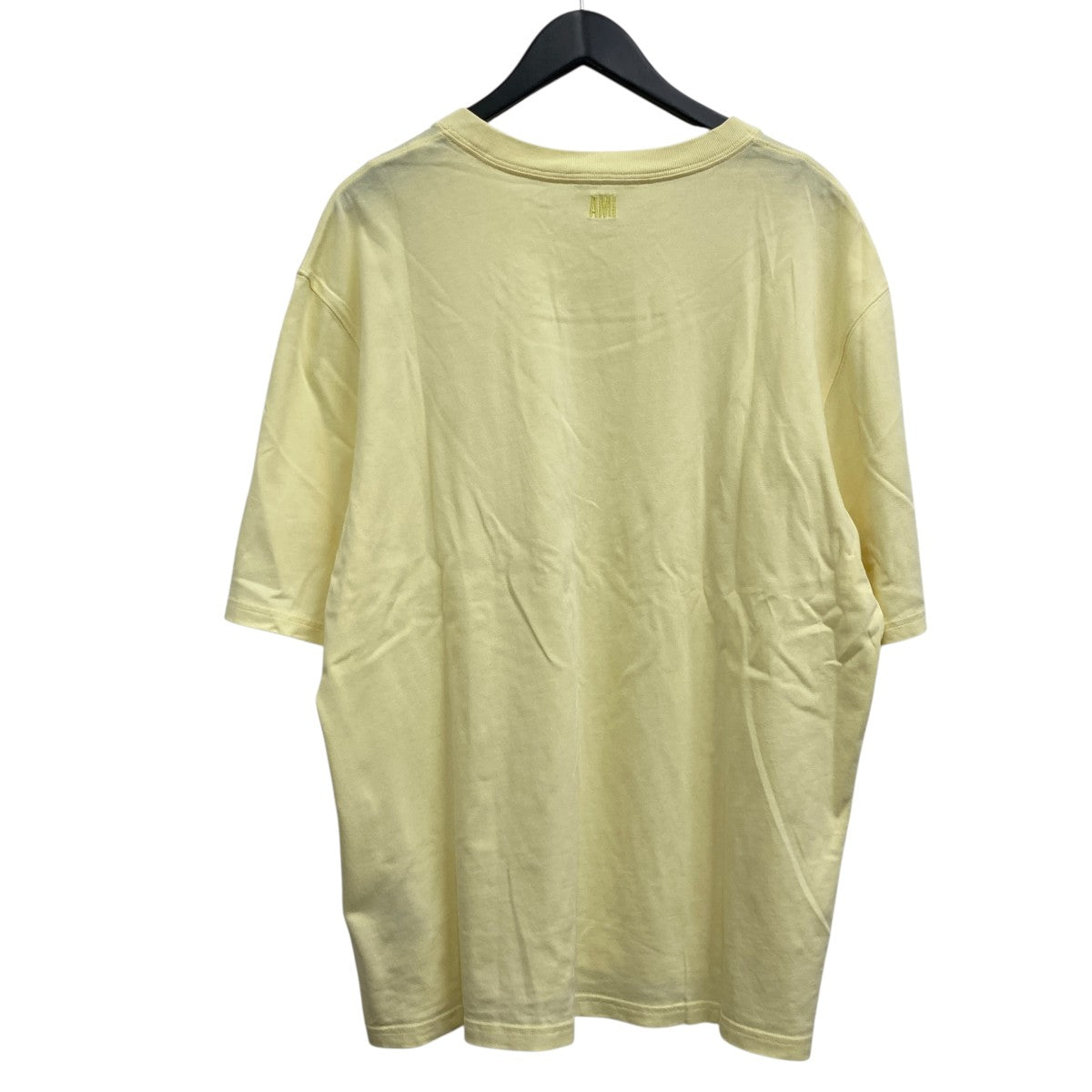 AMI PARIS(アミパリス) ハートロゴTシャツ イエロー サイズ L