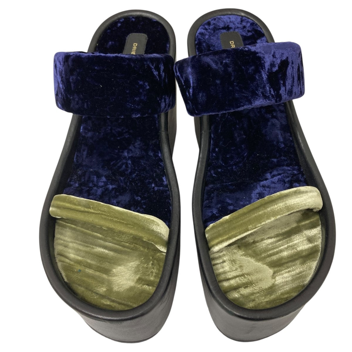 ドリス ヴァン ノッテン プラットフォームサンダル DRIES VAN NOTEN レザー プラットフォームサンダル | NET-A-PORTER
