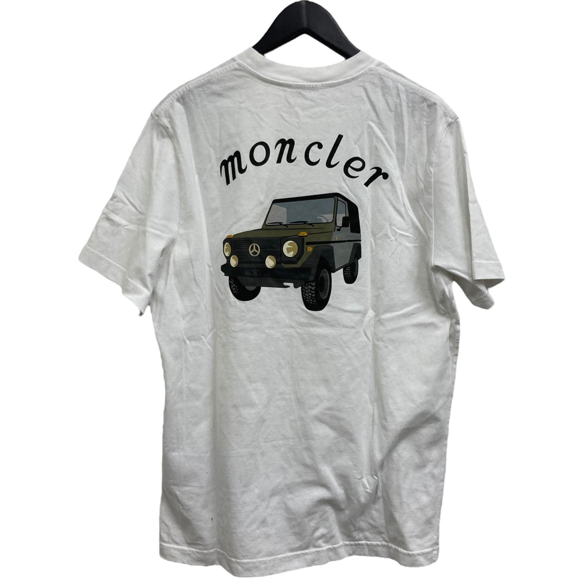 新品同様　MONCLER 立体ロゴ　Tシャツ　グレー　S 国内正規品 4S352 21040216125_C_1.jpg