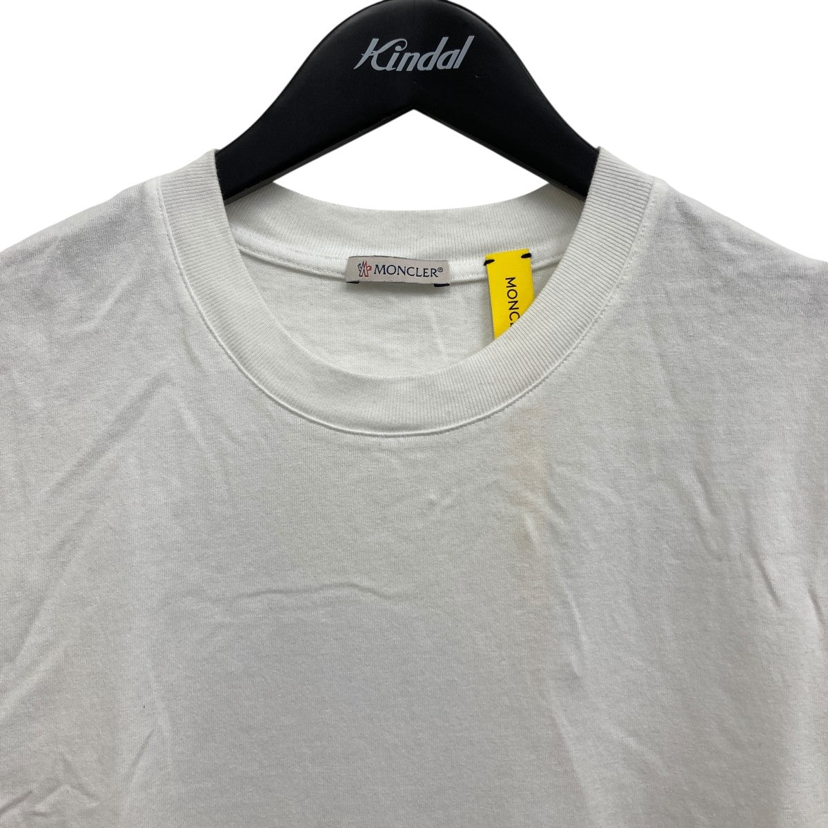 MONCLER Tシャツ/Bランク/82【中古】 MONCLER モンクレール MAGLIA T-SHIRT マグリア 胸ロゴ ワッペン