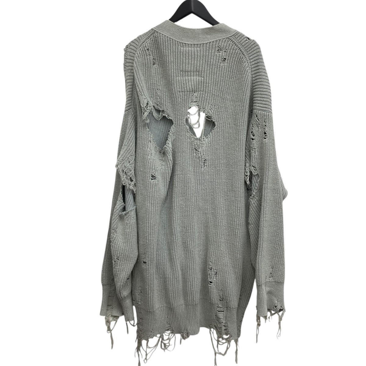 ミハラヤスヒロ ダメージ加工 カーディガン Maison MIHARA YASUHIRO Autumn/Winter 2024 collection