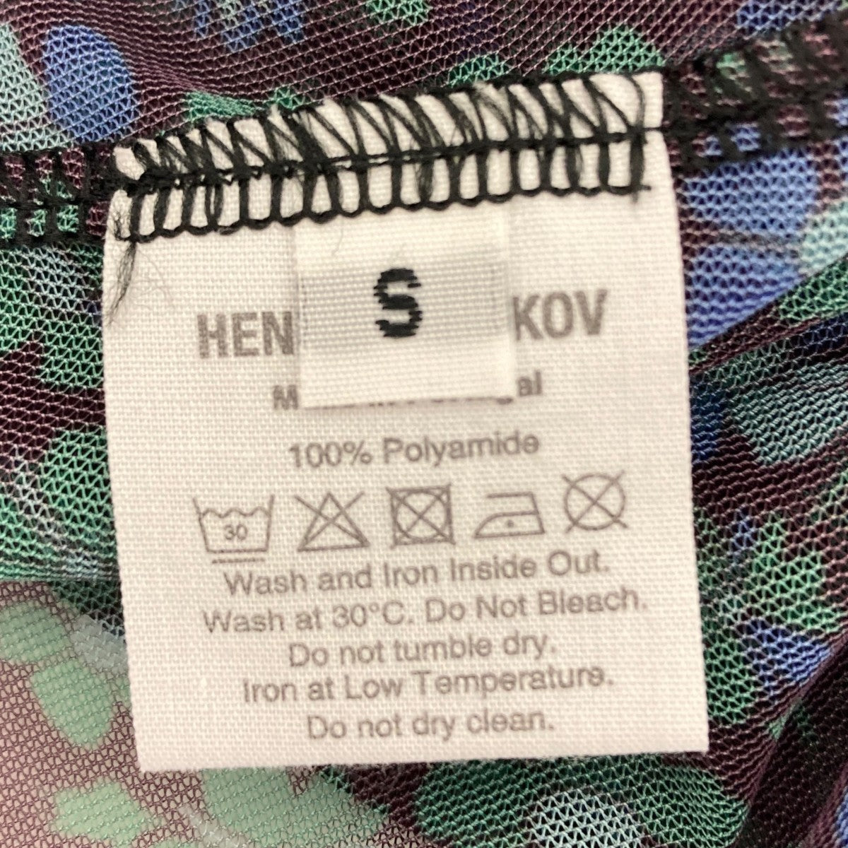 Henrik Vibskov シアーレギンスパンツ 古着・中古-4枚目のアイテム画像