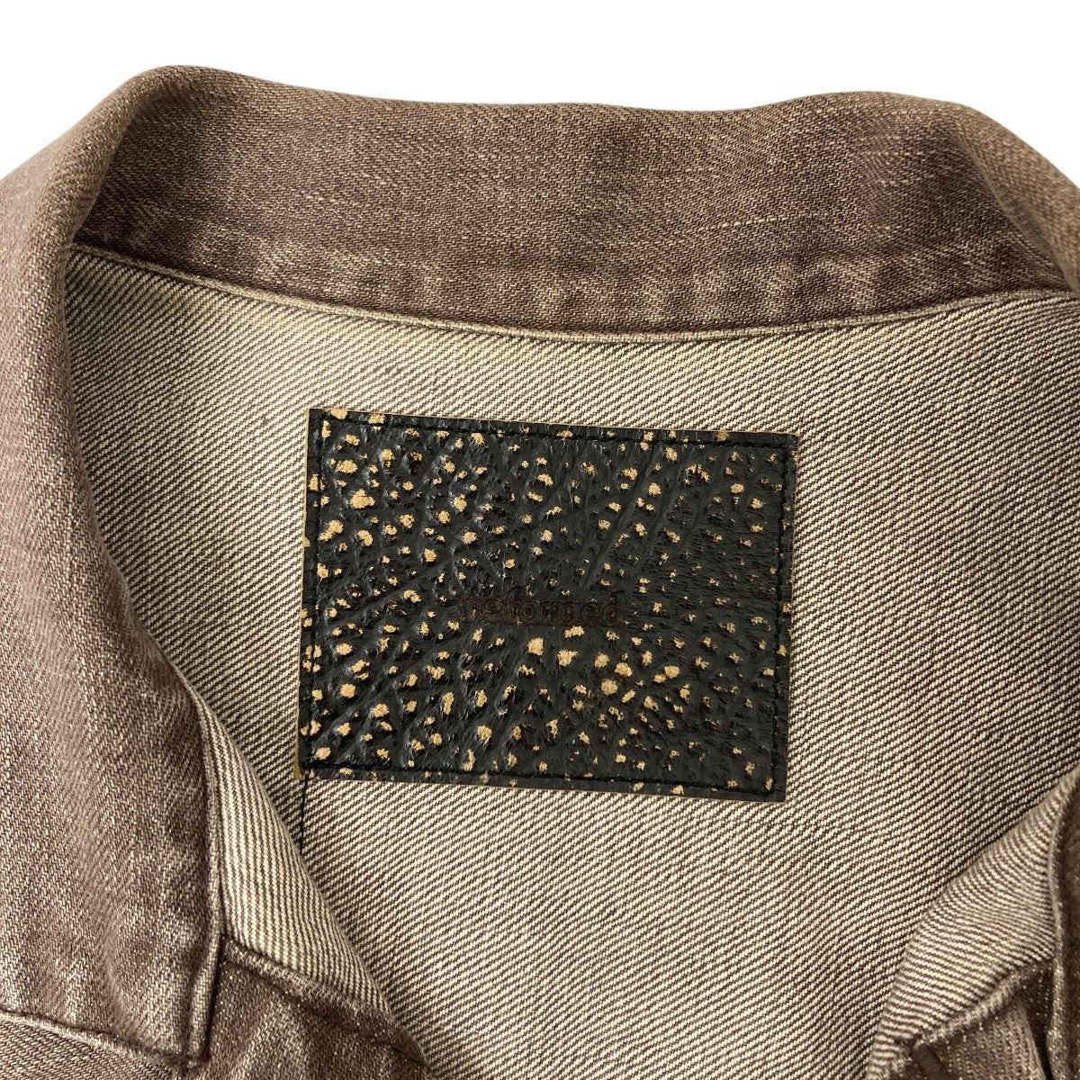 refomed デニムベスト 古着・中古-5枚目のアイテム画像