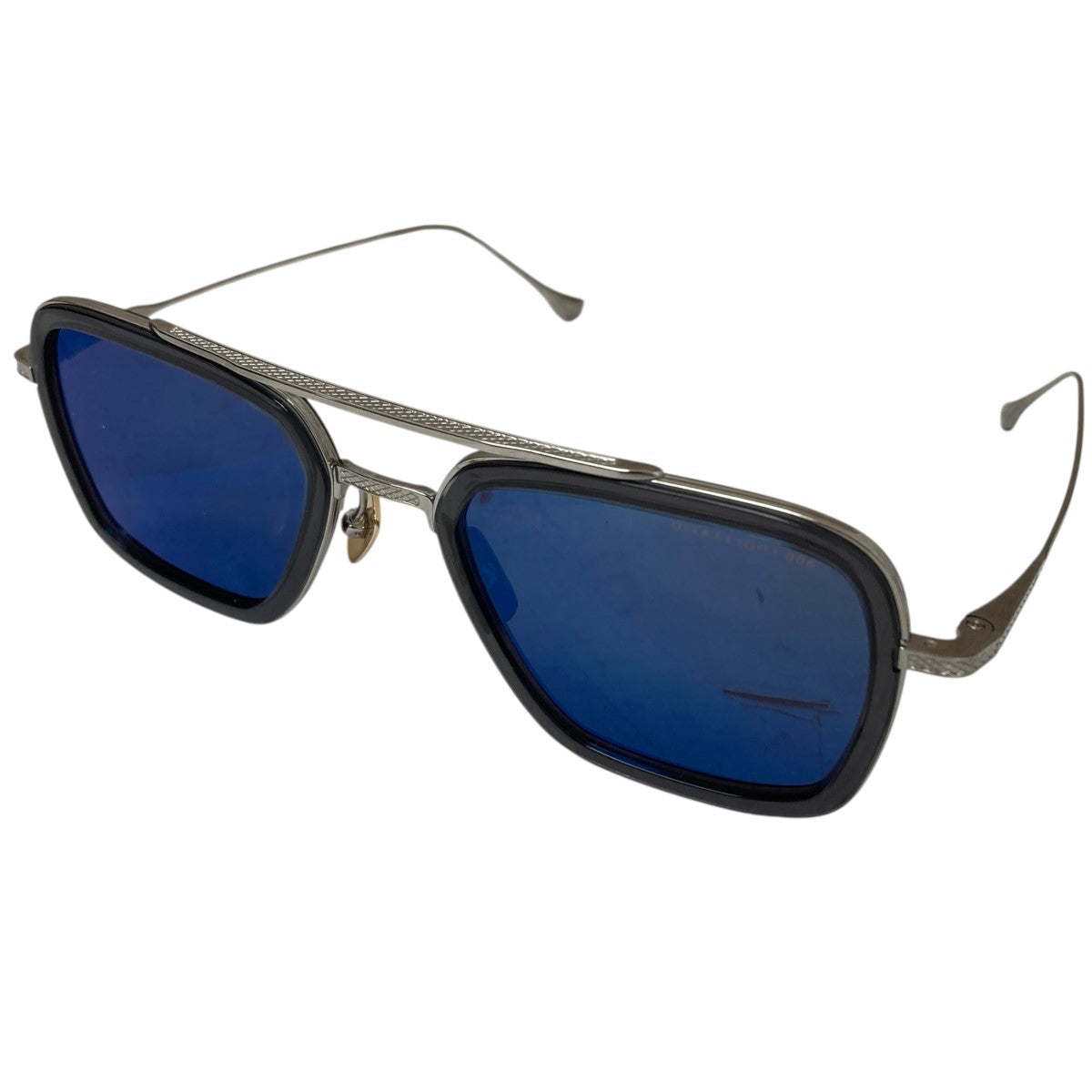 現行★定価10万★DITA ICELUS サングラス ブラックパール×シルバー DITA(ディータ) FLIGHT 006サングラス シルバー サイズ