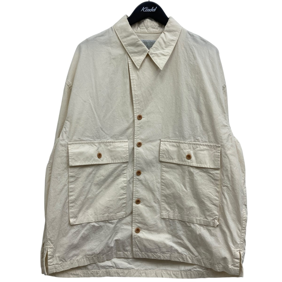 美品 ciaopanic×British Millerain コットンジャケット KOLOR(カラー) 25SS コットンジャケット 25SCM-G10112