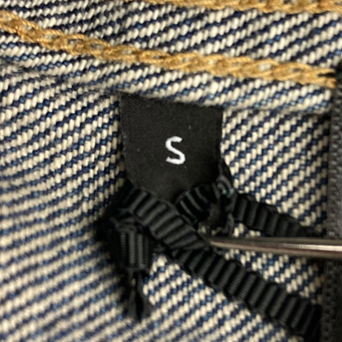 CELINE(セリーヌ) スタッズ装飾フリンジデザインデニムベスト