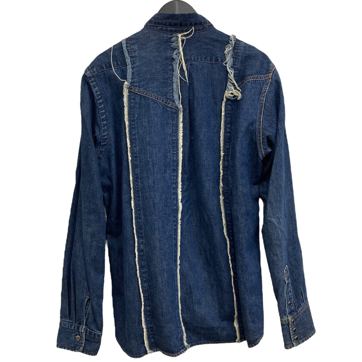 sacai(サカイ) 再構築デニムシャツ 17-01406M インディゴ サイズ