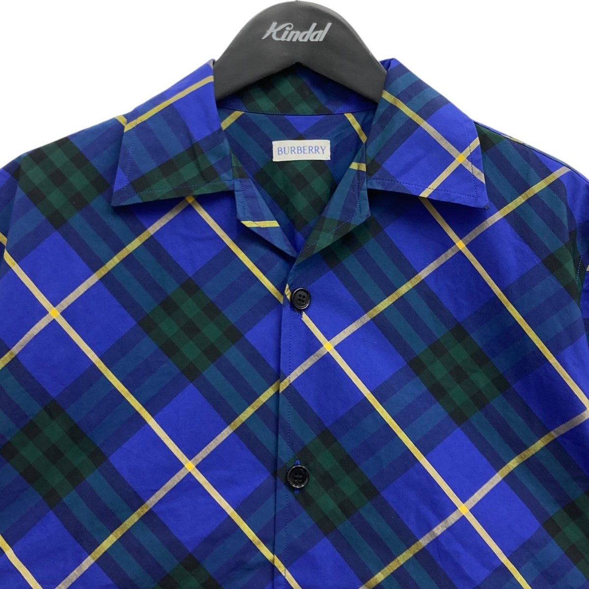 BURBERRY(バーバリー) チェックシャツ 8090647 ブルー サイズ M