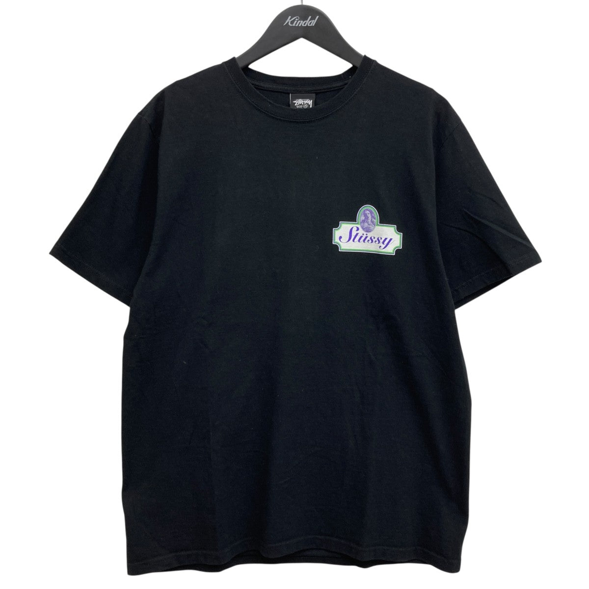 ★送料・関税込★STUSSY★AUTHENTIC TEE★Tシャツ★BLACK stussy(ステューシー) AUTHENTIC TEEプリントTシャツ ブラック