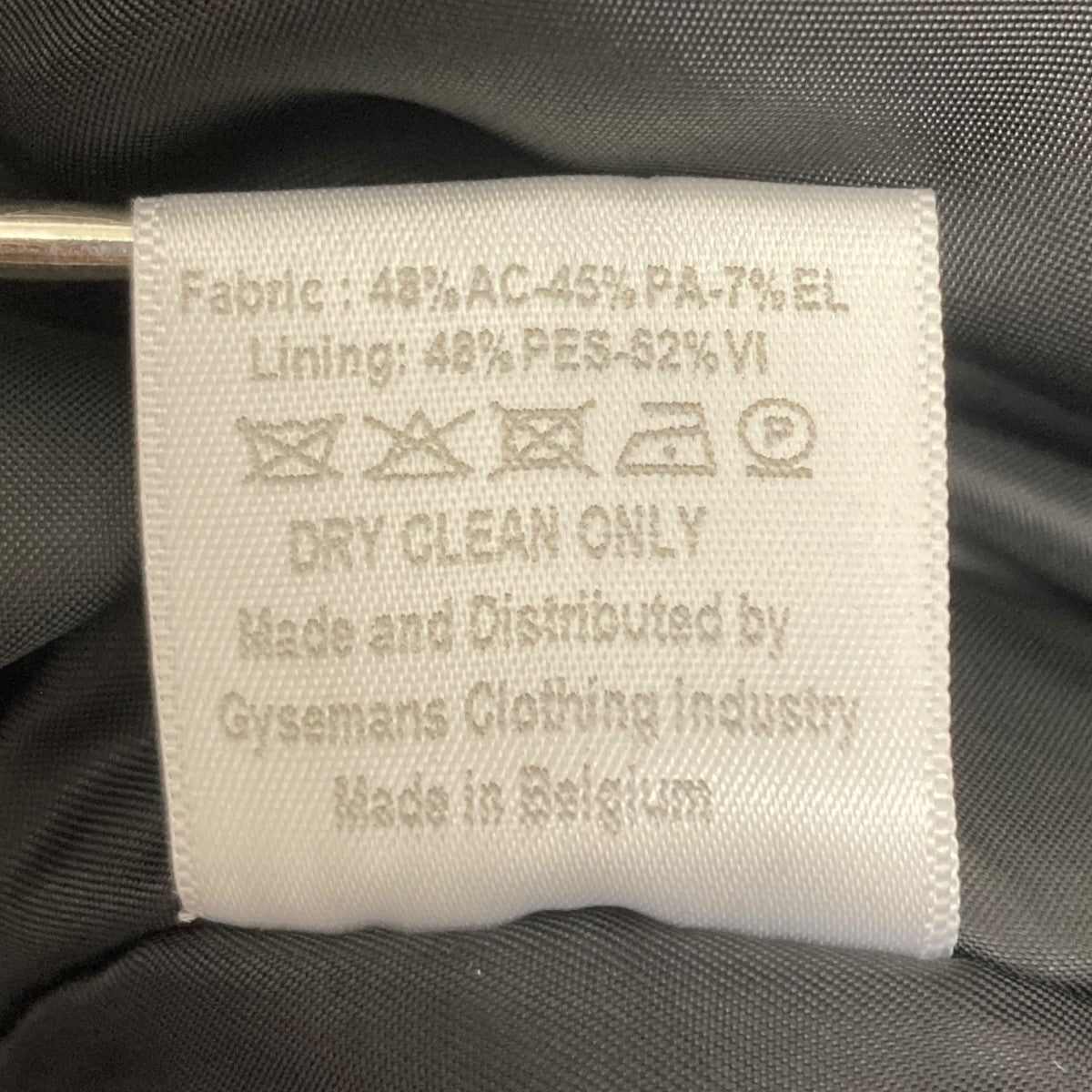 NAMACHEKO(ナマチェコ) 18AW デザインダウンジャケット ブラック