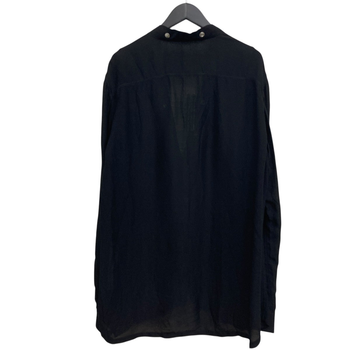 リックオウエンス ロングカーディガン　黒 Rick Owens カーディガンSTROBE F/W22 リックオウエンス