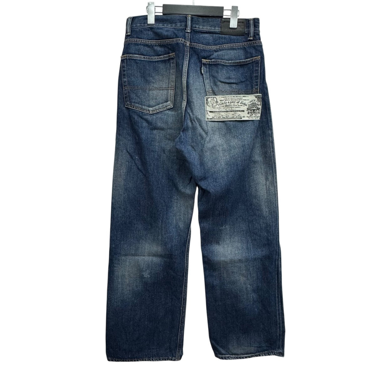 Jieda(ジエダ) VINTAGE SELVEDGE DENIM PANTS ユーズド加工