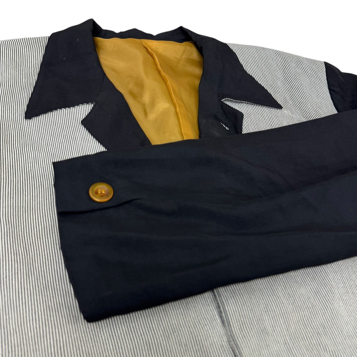 JUNIOR GAULTIER テーラードジャケット 古着・中古-4枚目のアイテム画像
